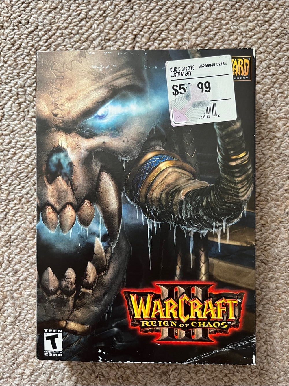 Warcraft III: Reign of Chaos - Black Cover